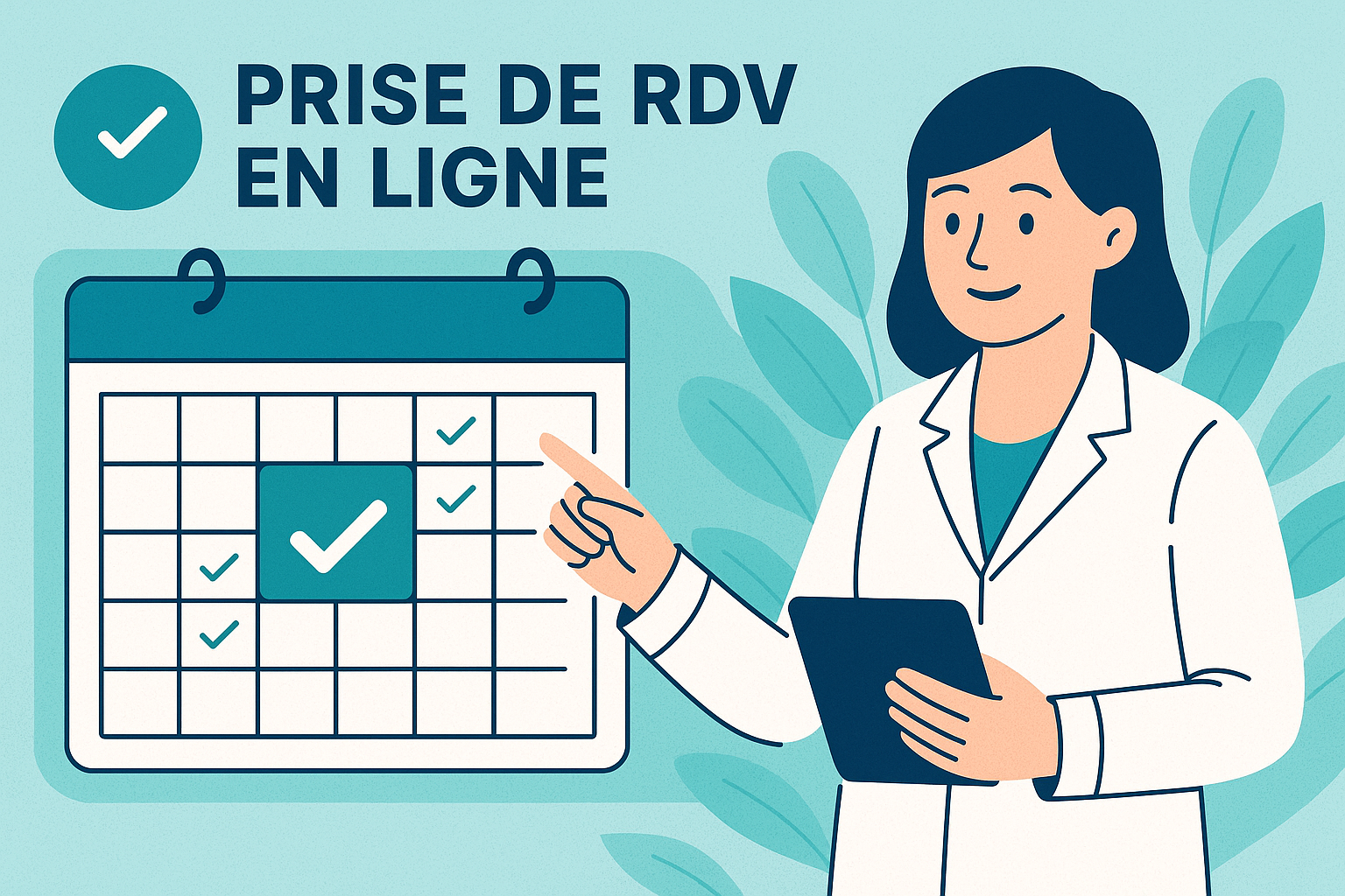 Prise de rendez-vous en ligne